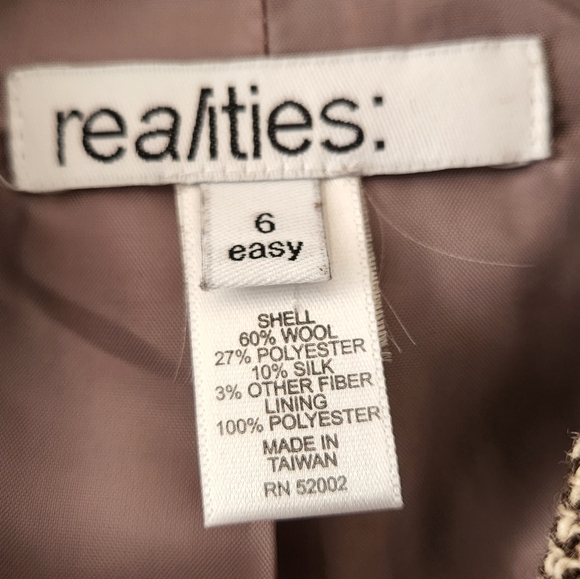 REA/ITIES Wool Blend Blazer - Picture 4 of 7